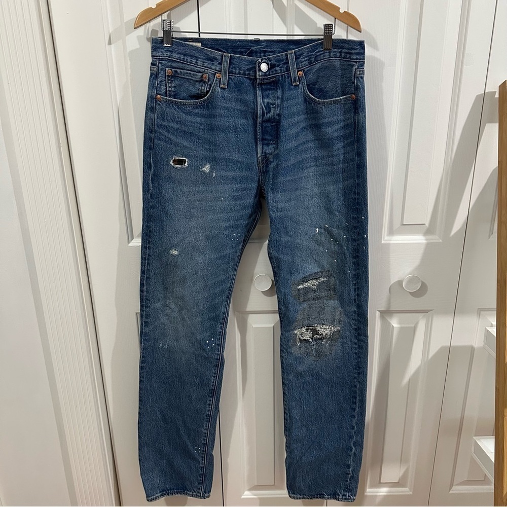Levi Jeans Original Fit - Light Wash - Picture 1 of 16